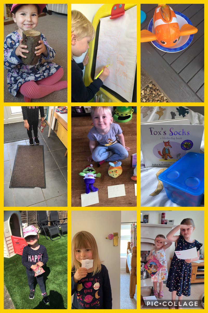 Searching around the house for items that rhyme- no problem for these nursery superstars! Xx <a href="/BarntonMrsL/">Alison Lawson</a>
