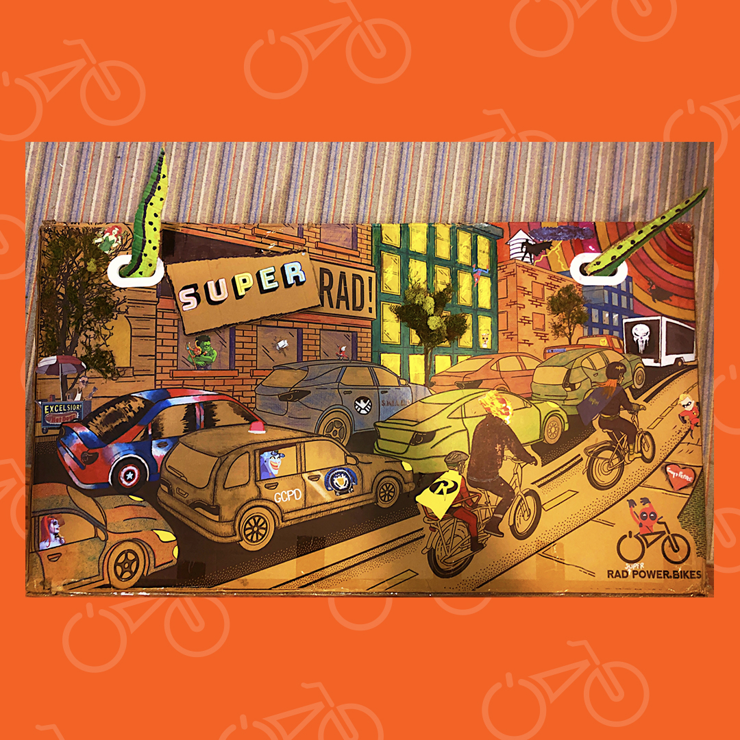 RadPowerBikes's tweet image. Congratulations to #RadColoringContest winners @TheJohnParris and Robyn R.! 🎉

John and his kiddo hid 20 superhero Easter eggs while Robyn painted with wool.

Thank you to all who entered! We had a blast looking at everyone’s Radsterpiece🤘 bit.ly/2WMK8Gl