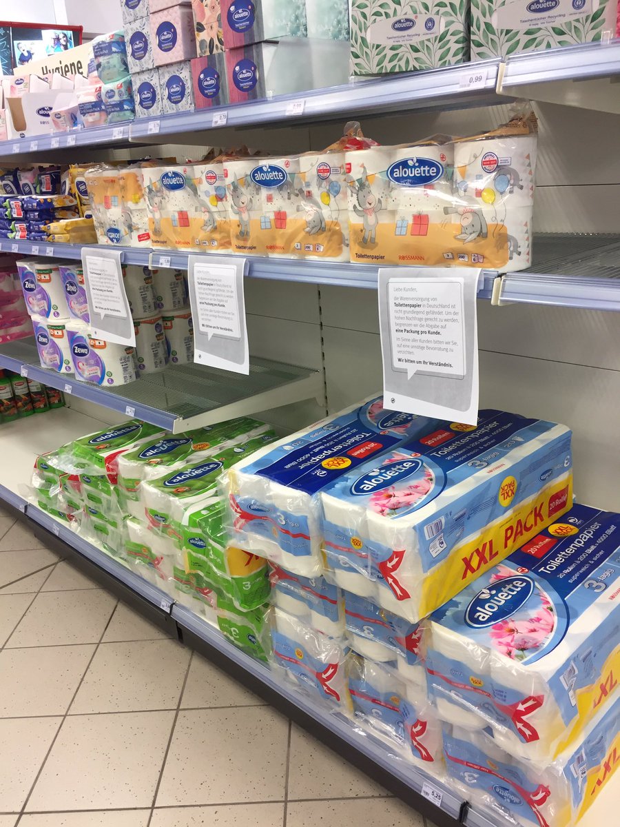 Peaches 45 Uhr Rossmann Die Jagdsaison Aufs Toilettenpapier Scheint Beendet Zu Sein