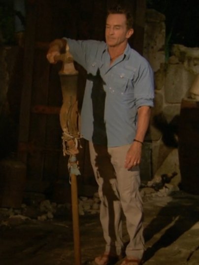 BBFeedsFan's tweet photo. Yay #Blindside. Tony pulled it off! Bye Sophie  #Survivor40 #Survivor https://t.co/RTc6l1uNaS
