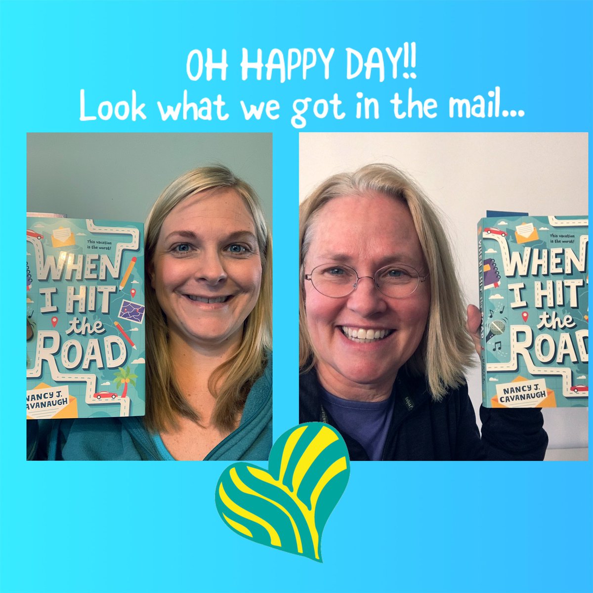 d61shell's tweet photo. So excited to read Nancy Cavanaugh’s latest book When I Hit the Road. Perfect way to go on “vacation” during this coronavirus quarantine! We scored an early release copy! Thank you!📚#d61Learns, @D61DeLay, @NancyJCavanaugh, @SourcebooksKids https://t.co/YQqO5zOg2t