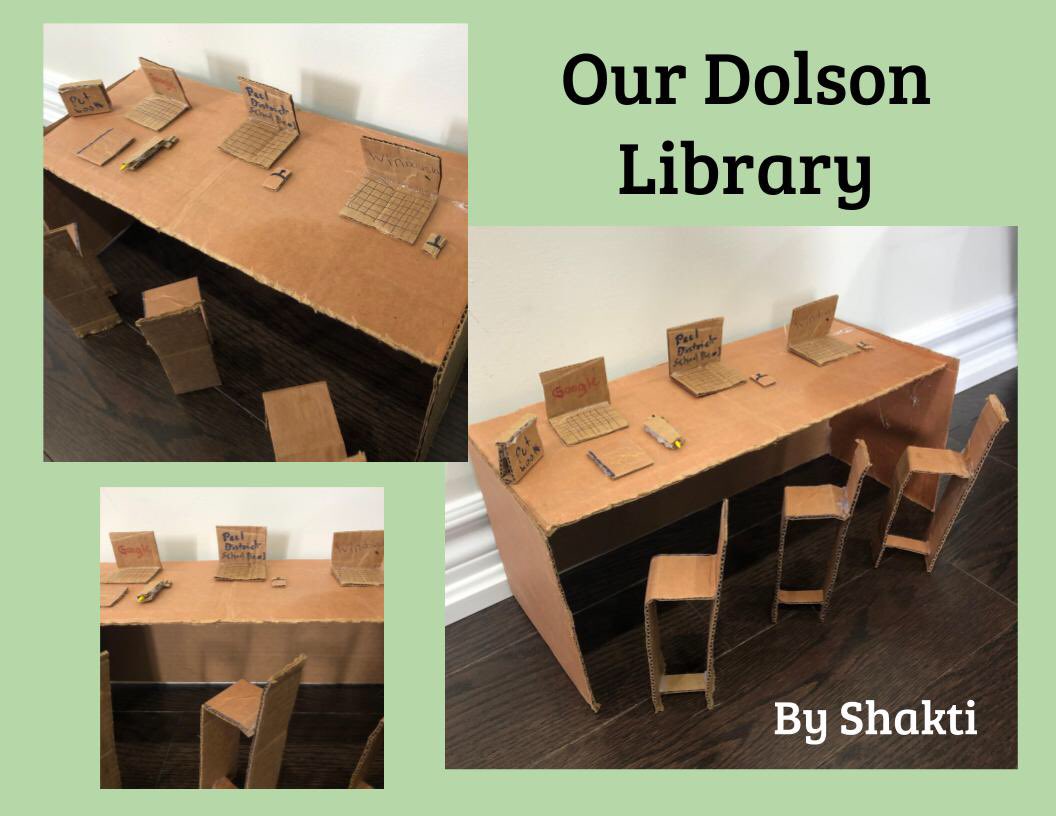 <a href="/DolsonPS/">Dolson Public School</a> a grade 2 student in <a href="/MrsDuleysClass/">Mrs. Duley's Class</a> recycled some old cardboard for Earth Day and made the Den!!  🥰🥰🥰🥰 I’m not crying, YOU’RE crying!