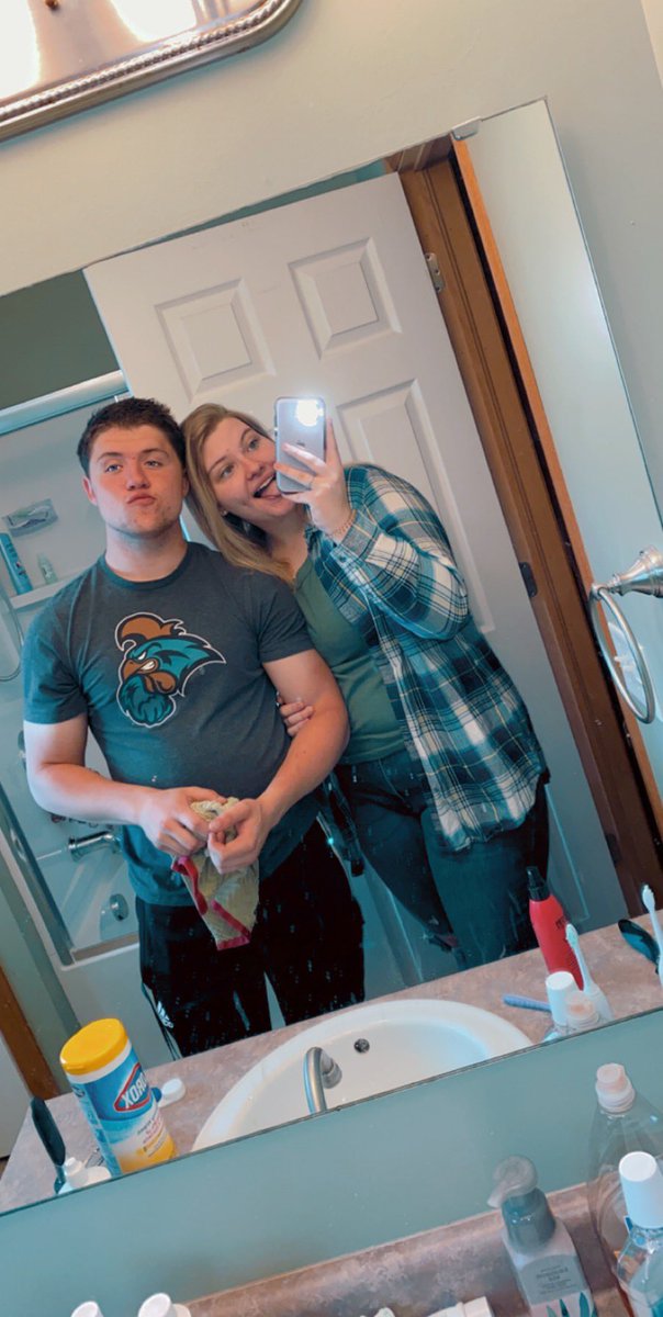 sydelyse's tweet photo. This goofball leaves in less than 2 weeks for basic training and I’m gonna miss him so much!😭💔 https://t.co/4foEKEFEAr