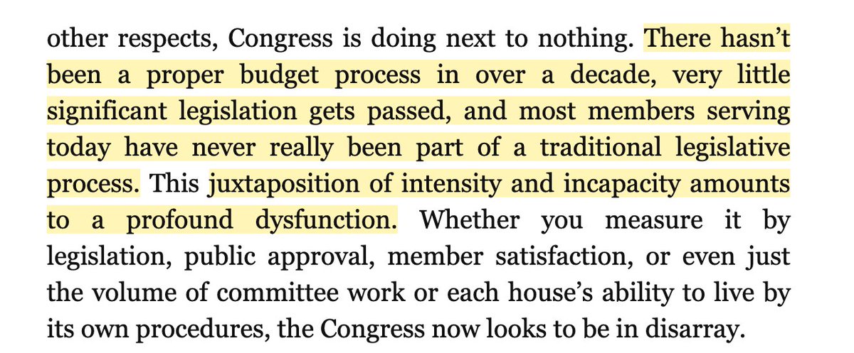 BACK TO THIS!On the institution of Congress failing its role, however you measure it
