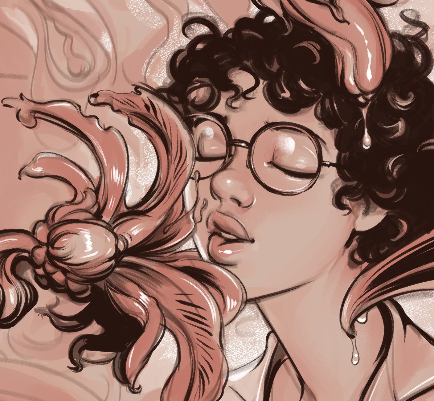 Walnusstinte 🔞 on X: a quick botanist drawing to try out some new brushes  before I get back to pixel art t.colzclLWqZmw  X