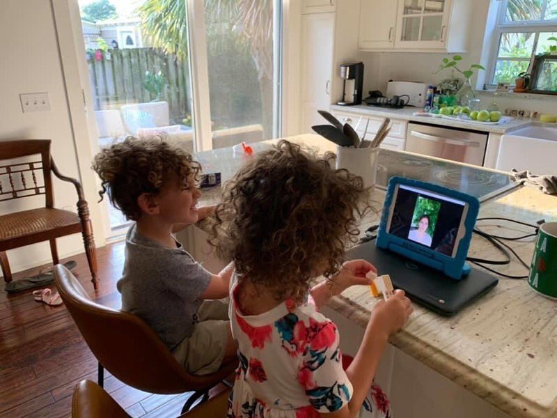 gwharp127's tweet image. Northboro Mustangs engaged in distance learning. We’ve got this! @pbcsd @Area4SuptPBCSD