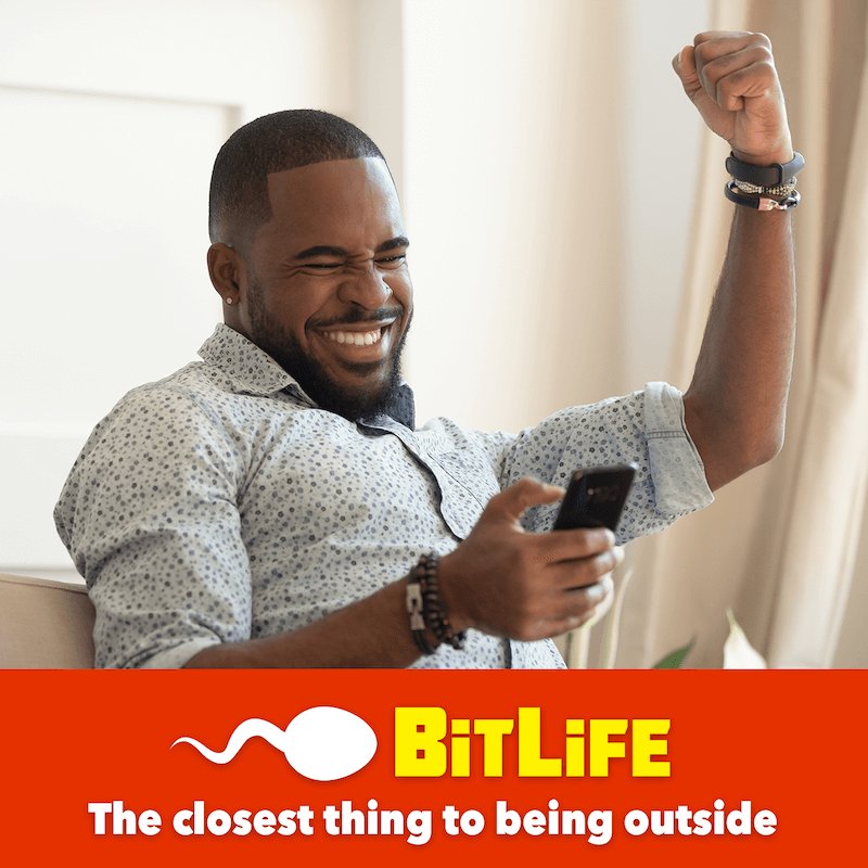 BombShelle93's tweet photo. This BitLife game is wild! It's basically a life simulation app. Right now I'm a 13yo named Zelda Flower. Try it: https://t.co/f0k21eiQRP https://t.co/uG7kbNd9Od
