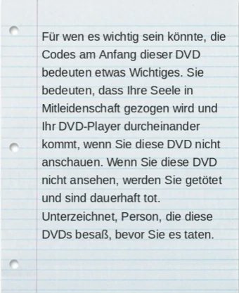 The series chronicles the adventures and endeavors of the title character and his aquatic friends in the fictional underwater city of Bikini Bottom.The note that I found in the DVD case.