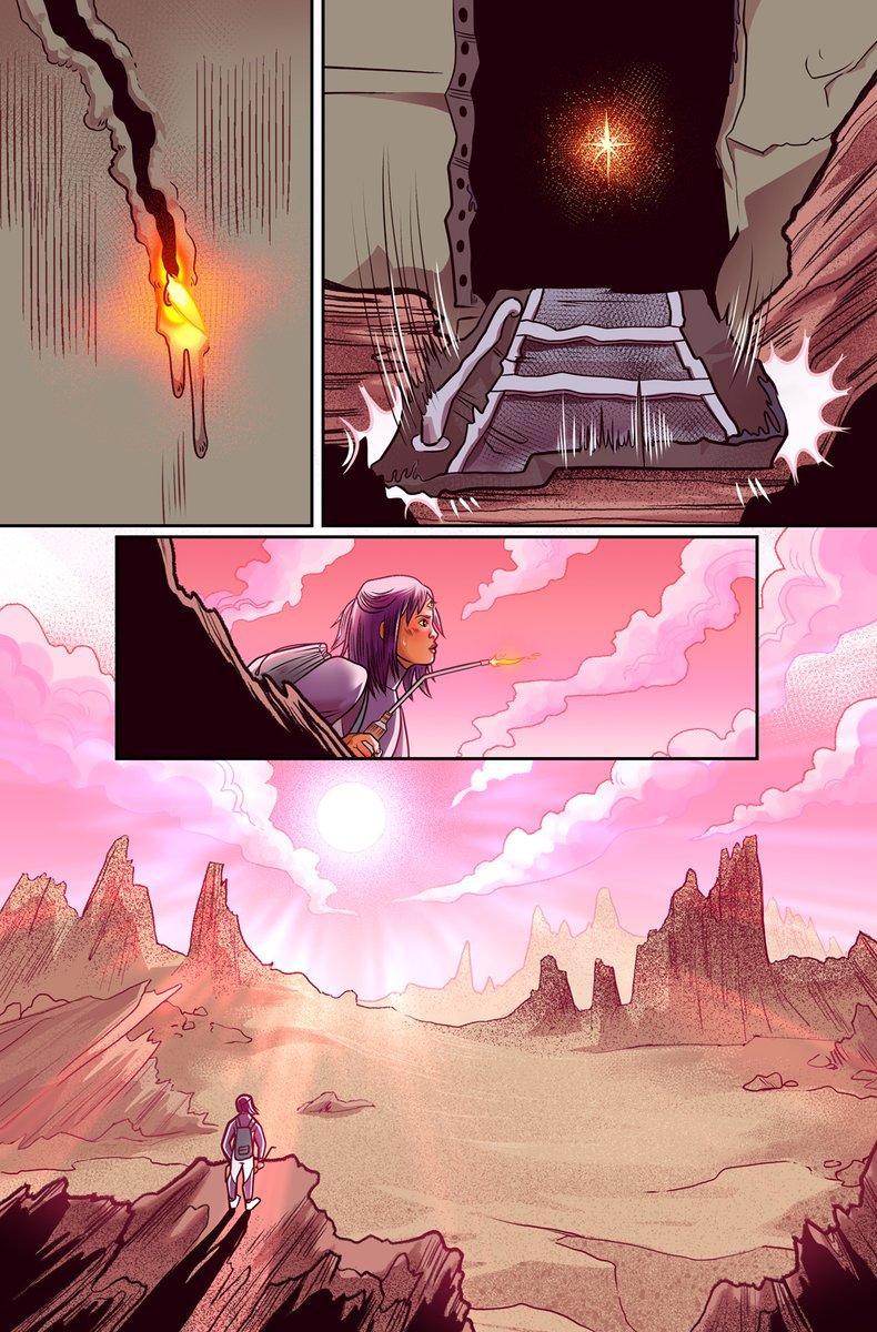 And with an amazing flatter like  @WillsandDrew , Dailen was able to work at the height of her powers. Teaching me, just how important that part of the process truly is to making comics.