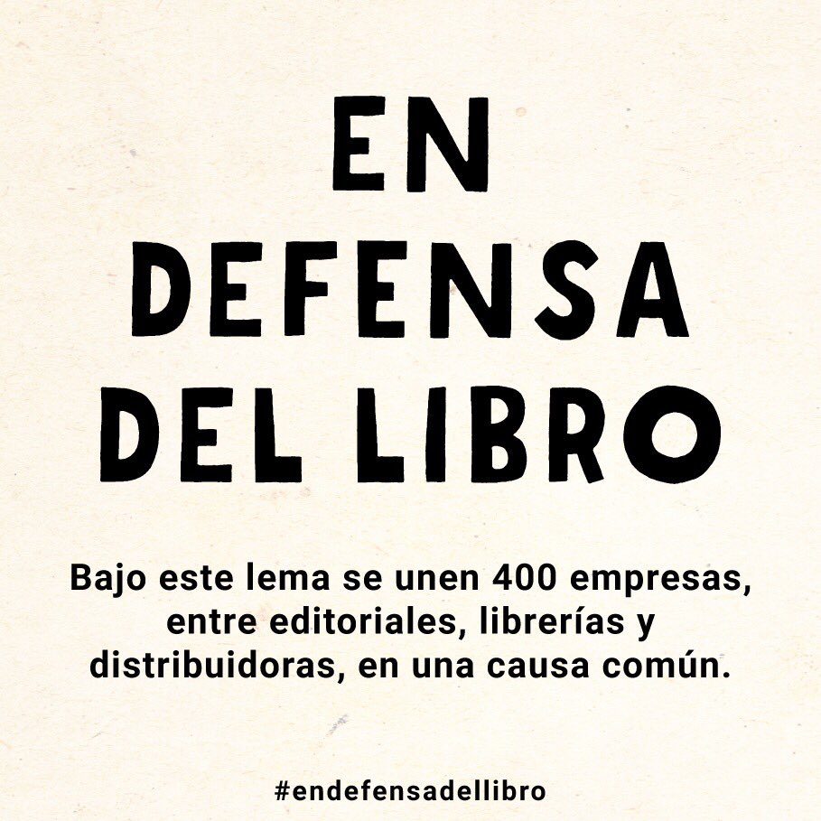 Capitan_Swing's tweet photo. Una sociedad sana depende de la pluralidad de voces que se escuchan en ella. La diversidad de una parte importante de esas voces, las que se expresan mediante libros, está ahora en peligro.

📝 Capitán Swing se suma al manifiesto #EnDefensaDelLibro. https://t.co/Eojb9QNOB2 https://t.co/IzpGaBv1QR