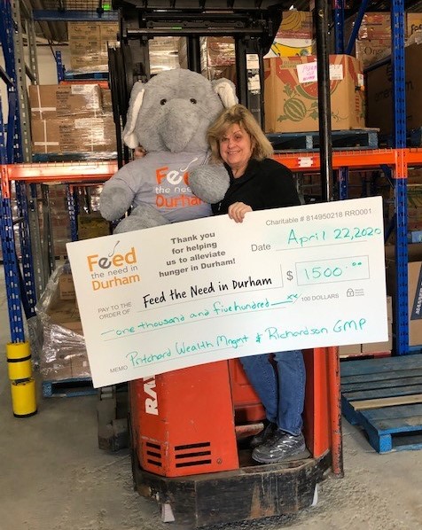 FTNDurham's tweet photo. Thank you Pritchard Wealth Management Group &amp; Richardson GMP for your kind donation. We are truly grateful for your compassionate response to the increased need in our community. Together we are feeding Durham. @PritchardWealth @NextGenOfWealth https://t.co/HyIf3sVLab