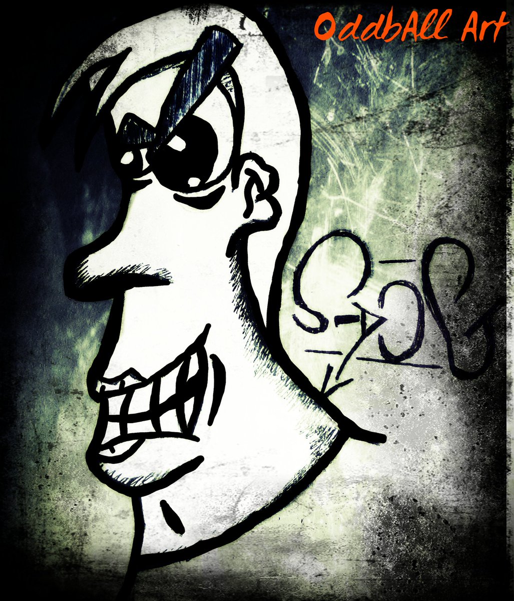 Da0ddballArt's tweet photo. New late night sketch!

#sketches #drawings #creepy #scary #monster #jokersoddball #joker #oddball #thanksforthefollows #followforfollow #art #artistsontwitter #0ddballart #thejokersoddball #edits #fallenlegend #editor https://t.co/kKawpvxa6k
