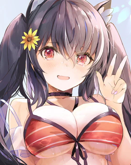 水着の足柄ちゃん 