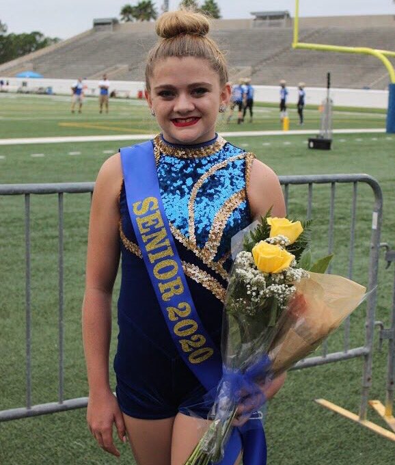 MHSLadyBucs's tweet photo. Next up in our Senior Spotlight is Gretchen! Gretchen is a returning Mainland Majorette and it has been wonderful having her back for her senior year! Check out our Instagram for more about Gretchen... https://t.co/nXDfe5plOX