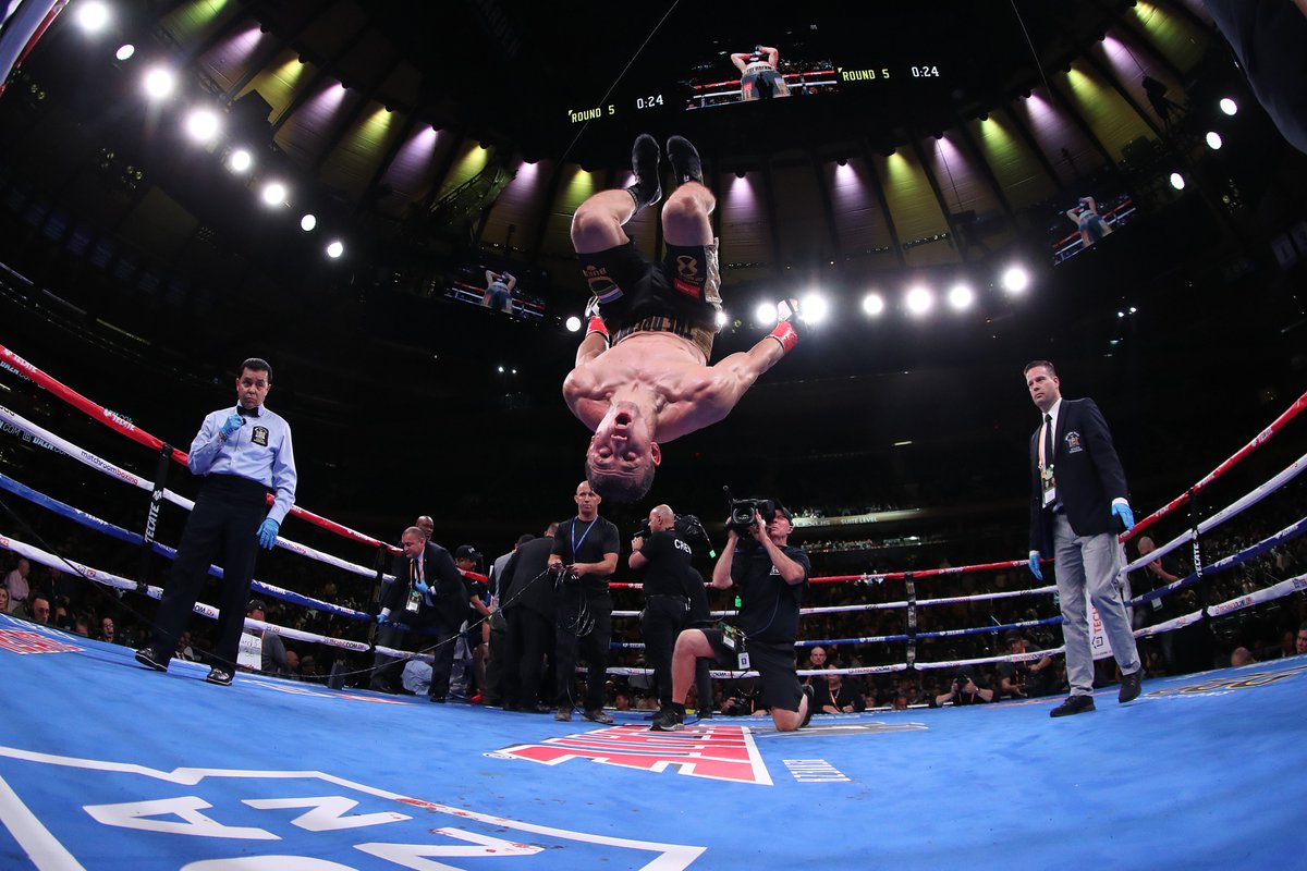 BernieBahrmasel's tweet photo. #WednesdayNightMood #FutureWorldChampion @IsrailMadrimov October 5, 2019 at 
THE Mecca, @TheGarden 
Photo via THE @muls96 https://t.co/9c3SBmkItW