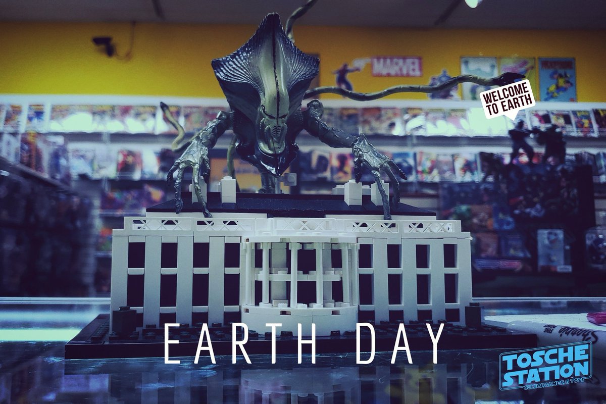 ToscheNation's tweet photo. #EarthDay
WELCOME TO EARTH
Sorry for the mess.
-
#ID4
#HappyEarthDay
#HelloBoysImBack
#ThatsWhatICallACloseEncounter https://t.co/5sgwOpdKCd