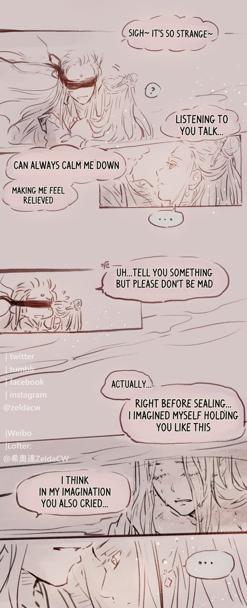 Silent Promise 【無聲的承諾】4/4

#忘情隨塵  #魔道祖師  #MDZS 
*For more of their story, see my twitter moment. 