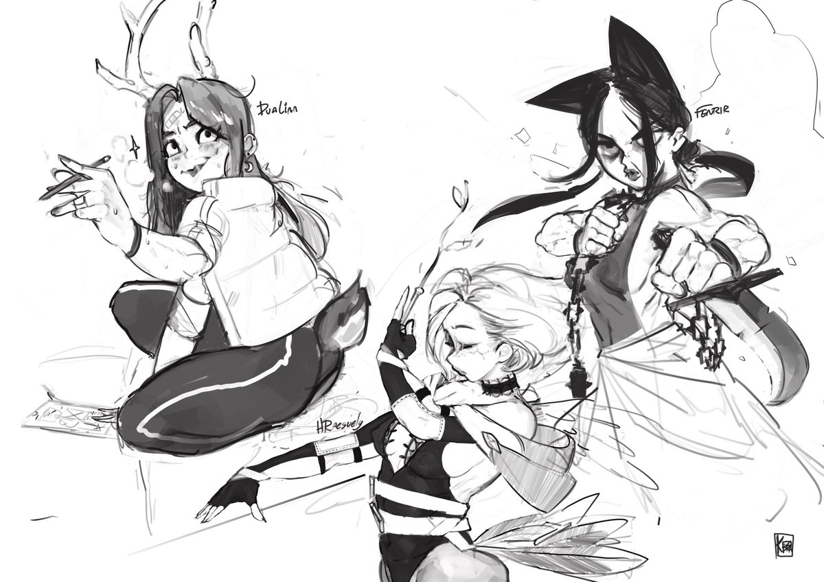 Trinity doodles 