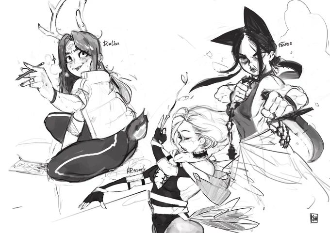 Trinity doodles 