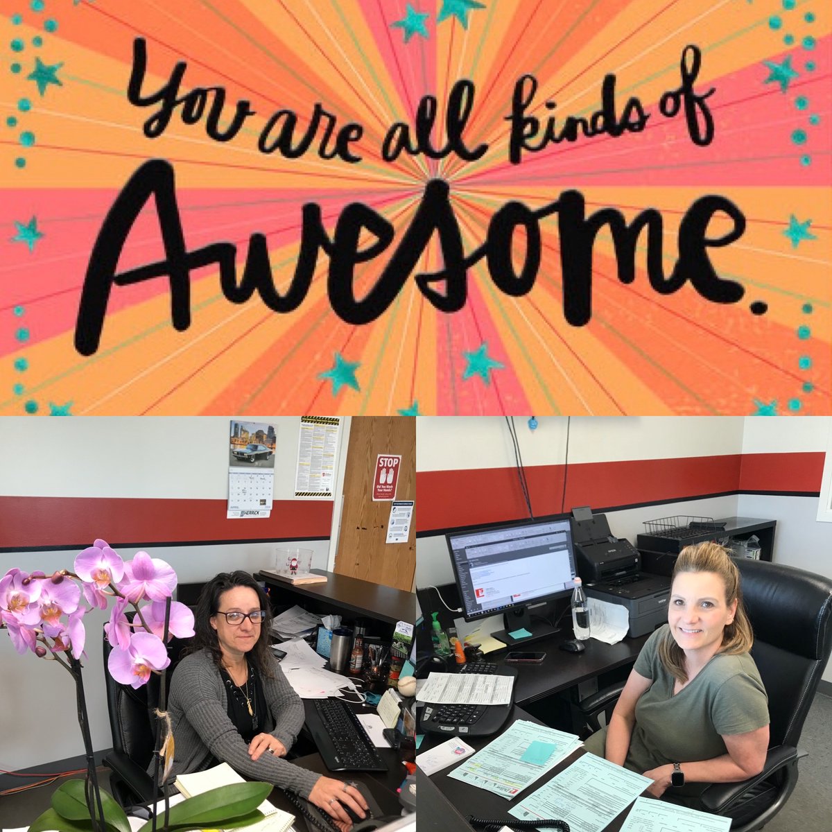 DillonToyotaLif's tweet photo. Not just “admin”…these ladies are only a few of the chaos coordinators that keep #dillontoyotalift up and running. We hope you know how much you are appreciated and how much we value you! Happy #administrativeprofessionalsday
#lovewhereyouwork #thankyou #thebest https://t.co/wa6vHVAt6q