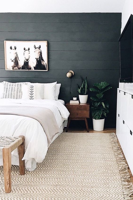 Choose one: bedroom accent wall color