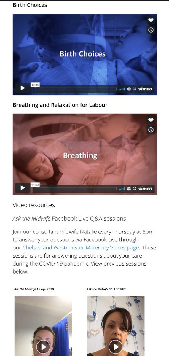 Victoria Cochrane MBE (@ihpch) on Twitter photo So incredibly #PROUD of the team <a href="/ChelwestFT/">Chelsea and Westminster Hospital</a> <a href="/ChelwestFT/">Chelsea and Westminster Hospital</a> maternity for the fab antenatal educational videos that are now on the website for women chelwest.nhs.uk/services/mater…. <a href="/TeddMidwives/">Louise Nunn</a> <a href="/sarahguk/">sarahg</a> <a href="/Clarethebaker1/">Clare baker</a> <a href="/NatalieSCarter/">Natalie Carter</a> <a href="/Pippanightinga4/">Pippa nightingale</a> @TeamCMidO So incredibly #PROUD of the team <a href="/ChelwestFT/">Chelsea and Westminster Hospital</a> <a href="/ChelwestFT/">Chelsea and Westminster Hospital</a> maternity for the fab antenatal educational videos that are now on the website for women chelwest.nhs.uk/services/mater…. <a href="/TeddMidwives/">Louise Nunn</a> <a href="/sarahguk/">sarahg</a> <a href="/Clarethebaker1/">Clare baker</a> <a href="/NatalieSCarter/">Natalie Carter</a> <a href="/Pippanightinga4/">Pippa nightingale</a> @TeamCMidO