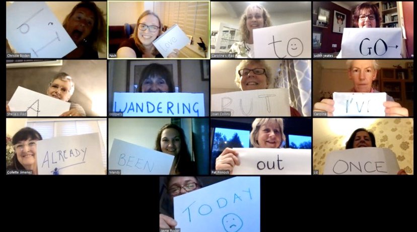 BackbeatAc's tweet image. Great ‘name that BBAC repertoire song and warm up’ game tonight! Lifted all our spirits! Great chat and many laughs as always too, staying connected BBAC! @cheshireUK @CheshireIndy @HelloWilmslow @NewsWilmslow @locpeoplemacc