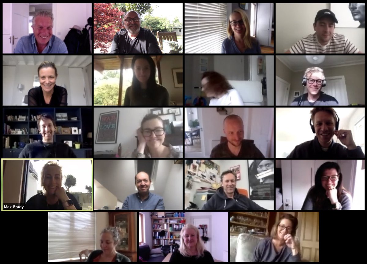 CommercialProd2's tweet photo. Another great meeting with our members gathering final thoughts on our protocols for production document. #FlattenTheCurve #closertogether https://t.co/bSGLhnyt80