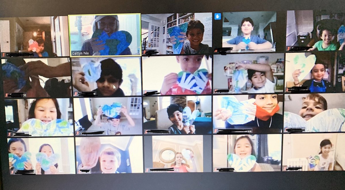 ms_caitlynnix's tweet photo. Happy Earth day! 🌎 In our class zoom today we talked about how it is our responsibility to take care of our planet &amp; made a craft to show that the Earth is in our hands! Learning to be responsible, good citizens!  @FortBendISD @WSE_Stallions https://t.co/GSdAqTURAn