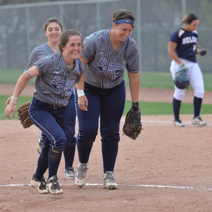 LUVikingsSB's tweet photo. Game Day - today we were scheduled to host @BUCSOFTBALL.  Would have been a little chilly but playable for sure!  Beloit hasn't played on our campus since 2016 due to weather issues.  Sorry it won't happen again. CF Savannah Marsicek made her debut at shortstop! https://t.co/BooXJseKFM