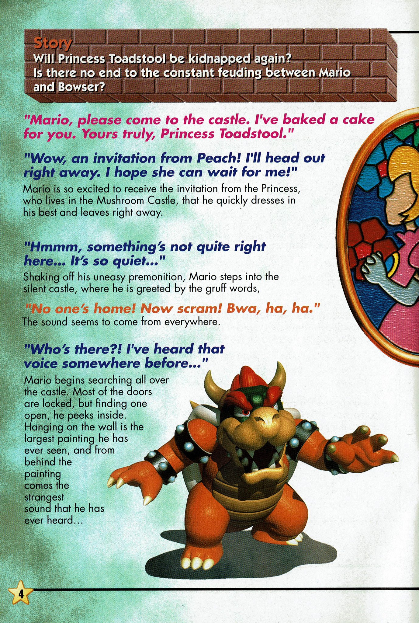 Videogameart Tidbits From The Instruction Booklet Super Mario 64 Nintendo 64 T Co N6ulgpshtk Twitter Videogameart Tidbits From The Instruction Booklet Super Mario 64 Nintendo 64 T Co N6ulgpshtk Twitter