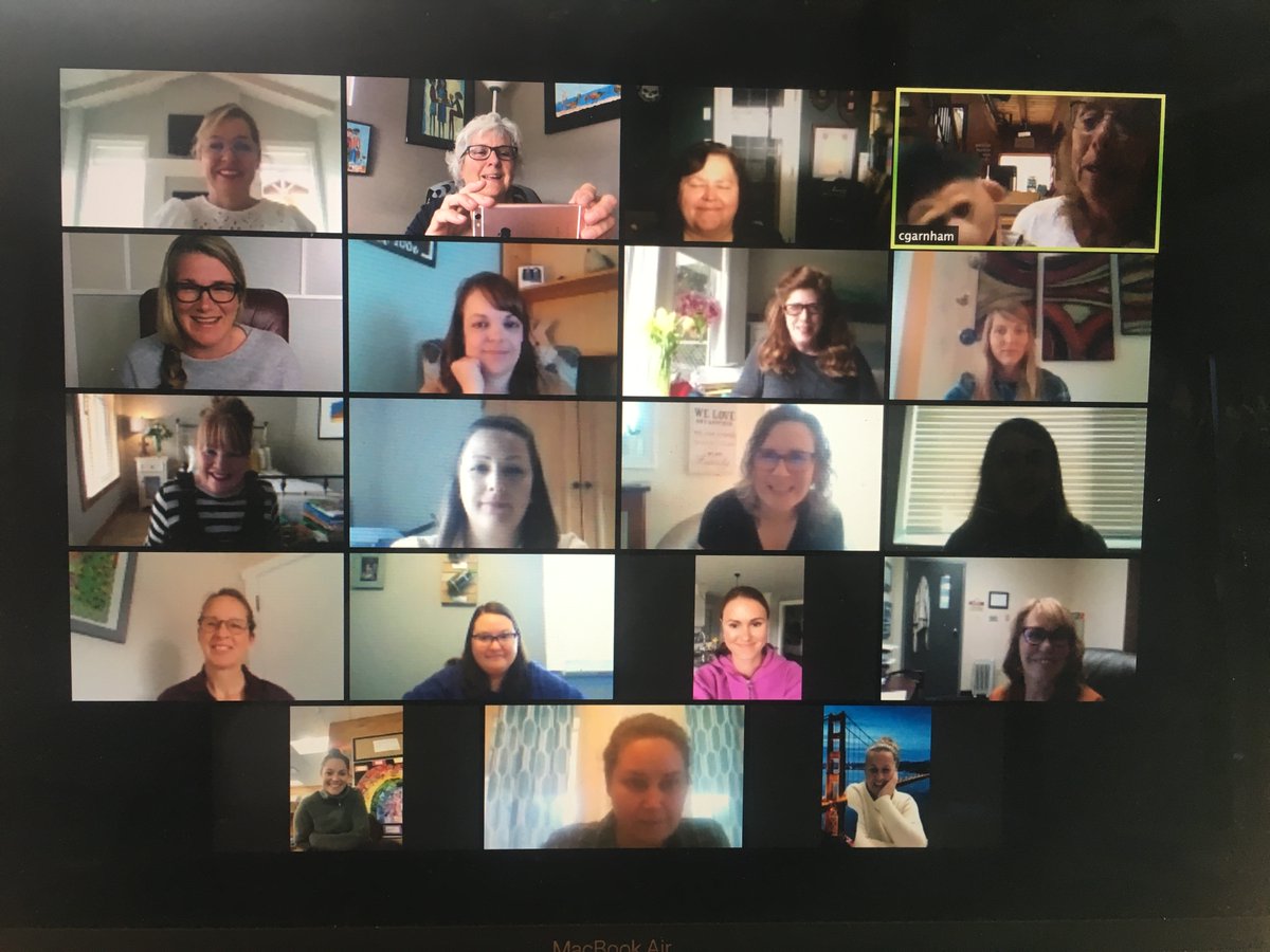 This morning we held our #CR4YC virtual community meeting.  Such incredibly great stories of educators doing what they do best - bringing JOY to their kids and families #thankful  <a href="/mejdockendorf/">Maureen Dockendorf</a> <a href="/sjeroski/">Sharon Jeroski</a> <a href="/jenadelvecchio/">Jennifer Delvecchio</a> <a href="/dirk_mrs/">MrsMDirk</a> <a href="/snowroberta/">Roberta Snow</a> <a href="/ByoungBev/">Bev Young</a> <a href="/a_beckingham/">Allen Beckingham</a>