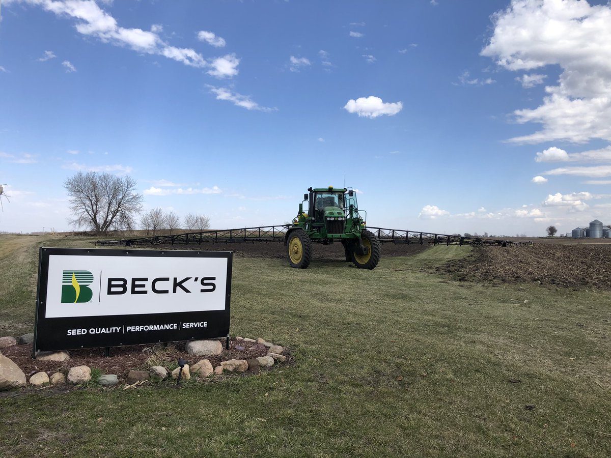 2020 Geneva corn plot is in the ground and pre-emergence sprayed! 38 hybrids for evaluation and 14 for fungicide response/timing trial, as well as high yield/management block. Lots of fun for this season! Stay tuned <a href="/BecksAgMN/">Beck's Minnesota Agronomy</a>!