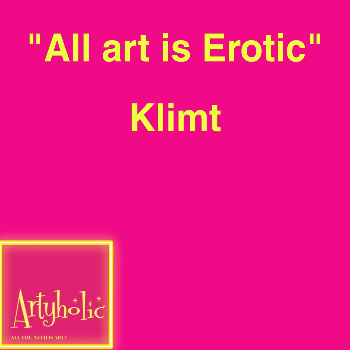 arty_holic's tweet photo. #quoteoftheday #quote #erotic #art #Klimt #artyholic https://t.co/wzok9BA0A3