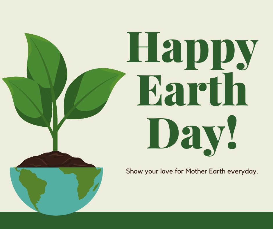 AnnCoady3's tweet photo. Happy Earth Day Everyone! Do something eco-friendly today! https://t.co/iJI1sCdzCK