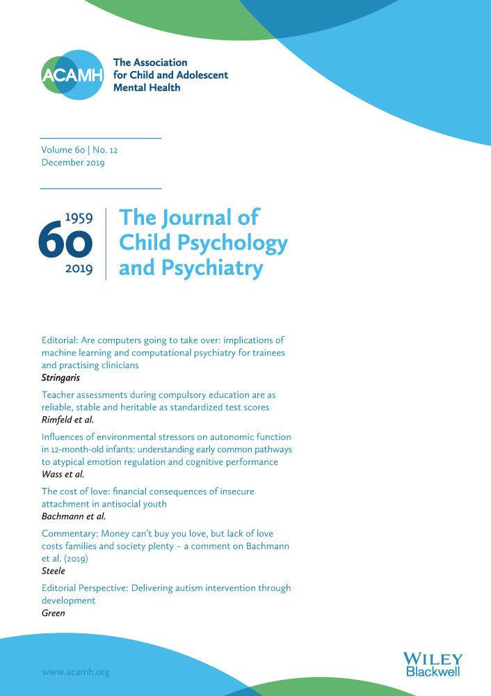 Commentary: Money can't buy you love, but lack of love costs families and society plenty – a comment on Bachmann et al. (2019)
By <a href="/howardsteele1/">Howard Steele</a>
buff.ly/2VfezDz