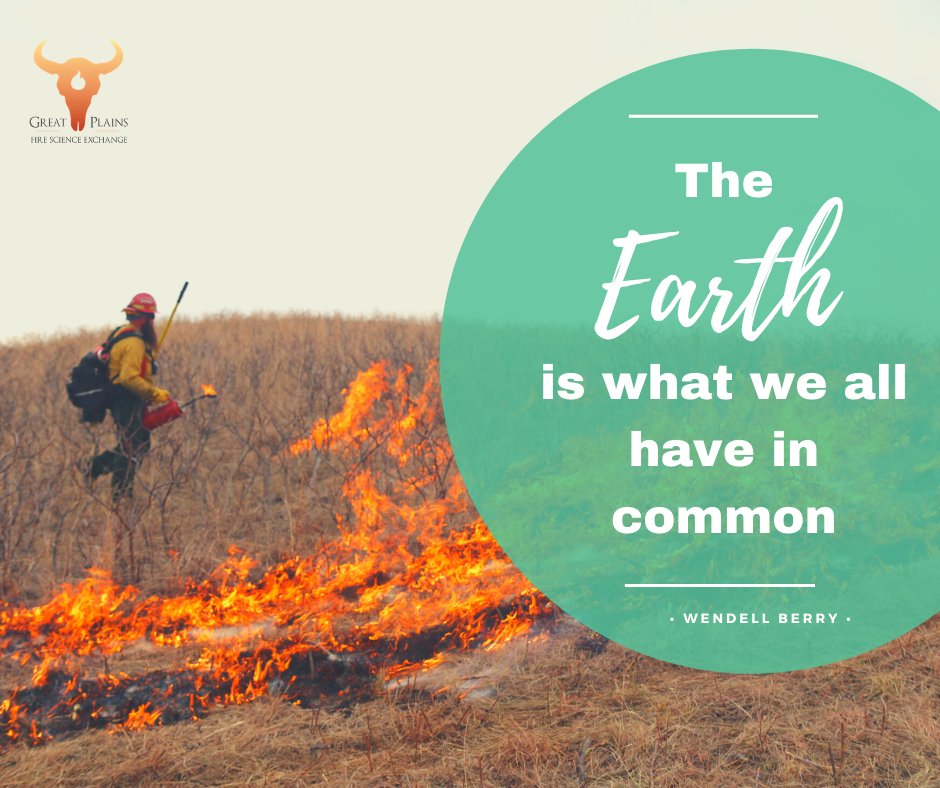 Happy Earth Day! 

#EarthDay2020 #Landmanagment #PrescribedFire #Rxfire