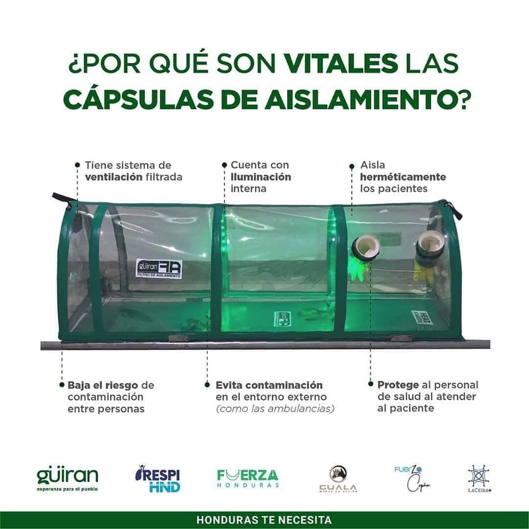 Respihnd's tweet photo. Necesitamos de tu ayuda para elaborar las Camillas con Filtro de Aislamiento. Estas cápsulas son vitales ya que ayudan a disminuir el riesgo de contagio al transportar pacientes sospechosos de Covid-19. #HagamosViralLaSolidaridad https://t.co/4lgYYe9QAh
