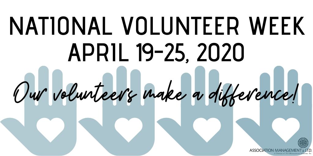 Thank you to our association clients’ volunteer leaders. We appreciate you! #associationmanagement  #associations