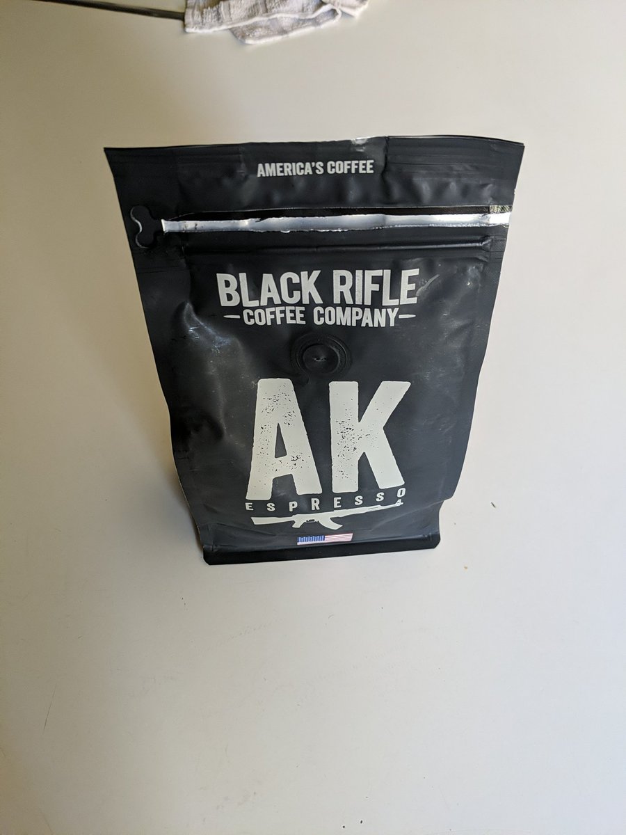 NateITAdmin's tweet image. Loving the 2nd flavor of the 4 flavor starter pack I bought. @blckriflecoffee
