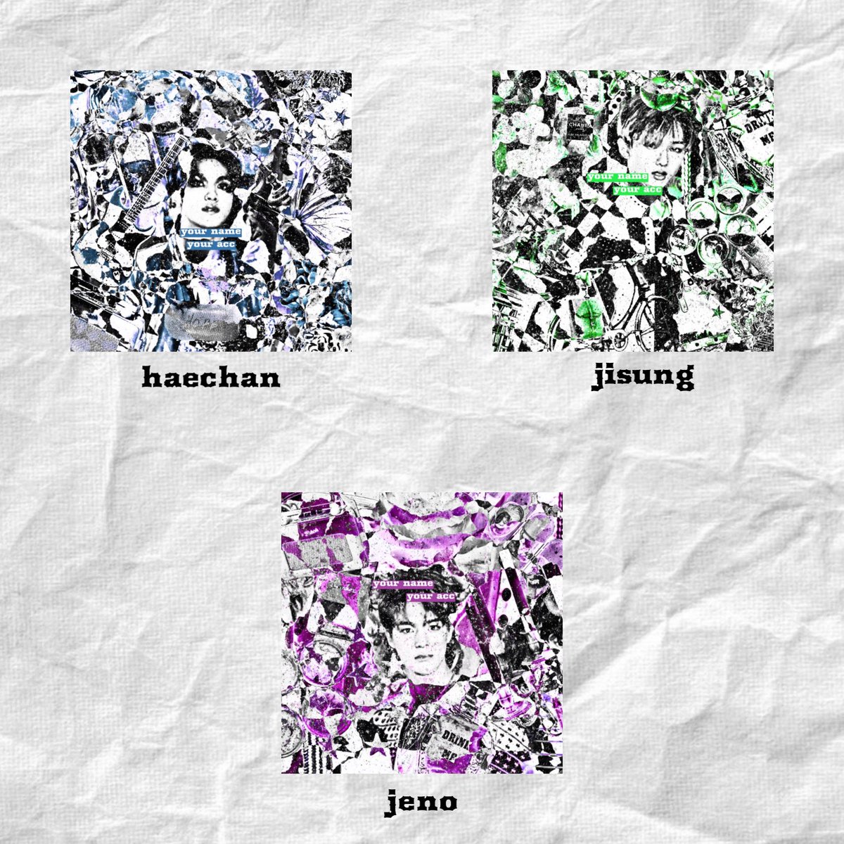 เปิดจองตามทักสำเร็จรูป יִ ฟรี יִ
* ตามทักตัวนี้ปิ๊งอนุญาติให้ใส่gifให้เป็นพินได้ค่ะแต่ไม่อนุญาติให้ตกแต่งอย่างอื่นเพิ่มเติมนอกเหนือจากนี้นะคะ

( 23 march 2020 ) 20:23

วิธีการจอง in mention only
ex . renjun ให้ <a href="/bylittleping/">✿ made by ltp יִ rest</a> 

ยพท . #พื้นที่โปรร้าน #ร้านฟอร์บอท #พื้นที่โปร