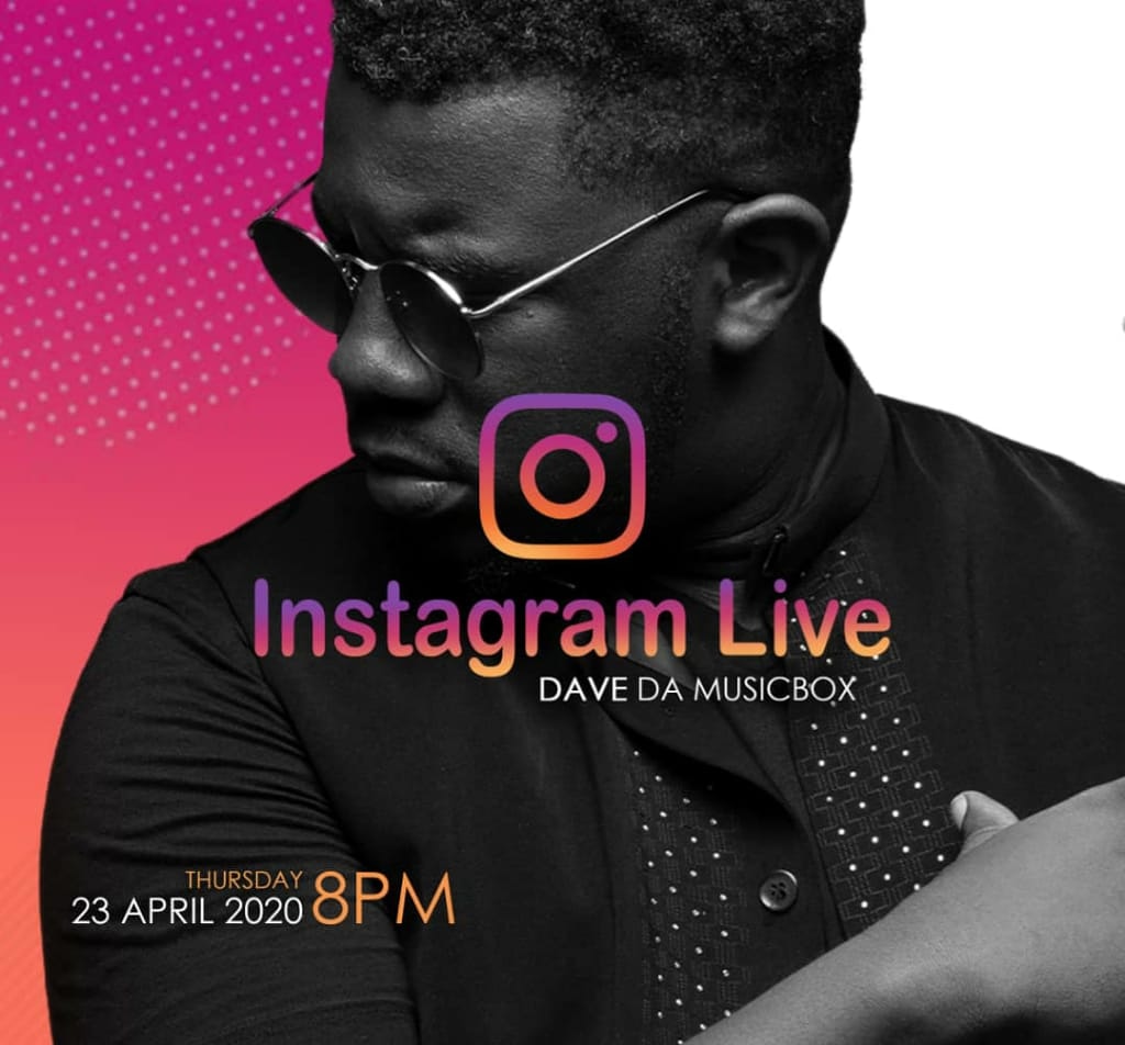 Let's all join @MusicboxDave this thursday on his IG page @MusicboxDave to interact and have fun. And ooww he has something big coming on saturday. He will tell us about it on Thursday.