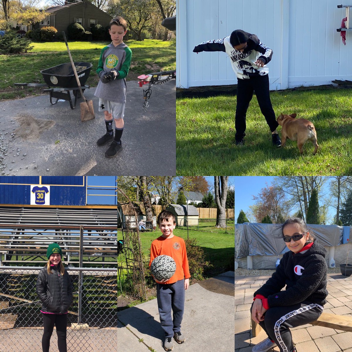 LynnCrest5's tweet photo. Happy Earth Day and Walk Out Wednesday from room 22! π·πππ @Monaco12060 @LynnCrestTigers #22Tigers #5VM https://t.co/dGQeDMfGod