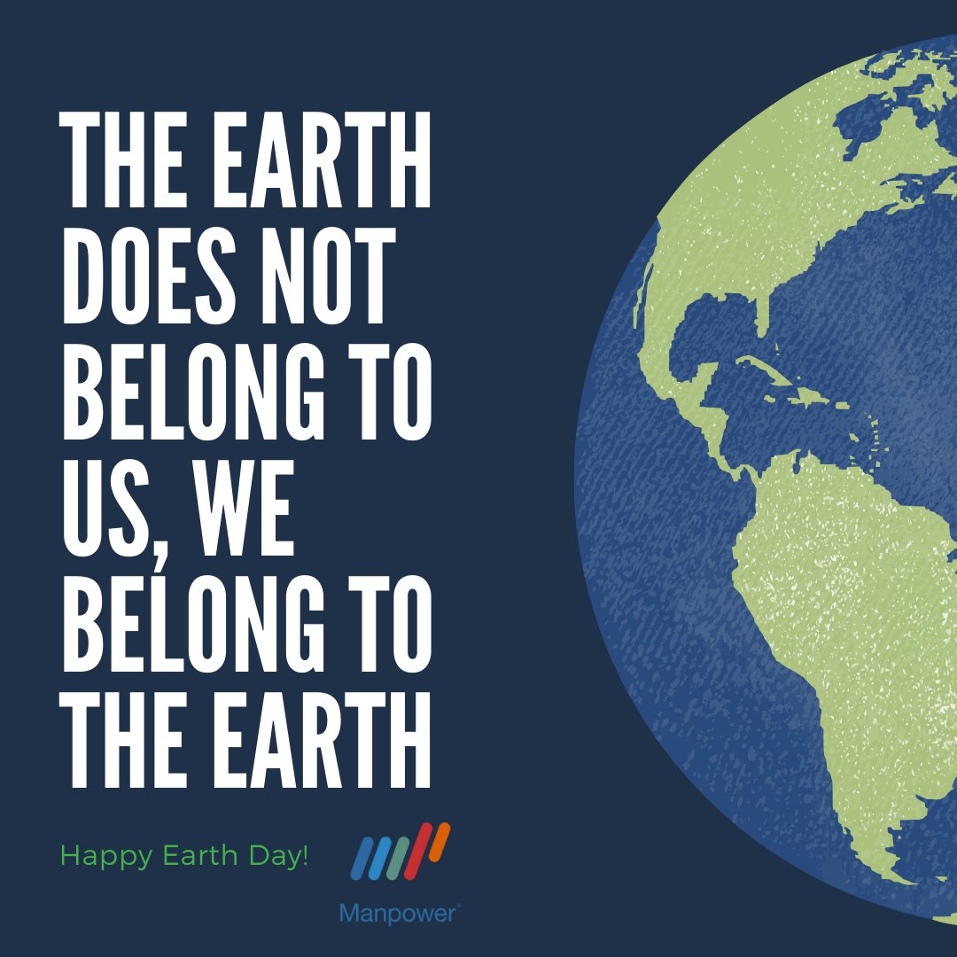 ManpowerYHL's tweet photo. This year, we celebrate the 50th anniversary of Earth Day! Happy Earth day everyone!🌎🌳🌍 https://t.co/rifKUTyLaf