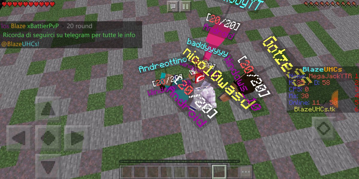 mcpeDRZ's tweet photo. ♦️ Clan Battle ♦️ 21/04/2020

🔷 DreamerZ 10 - 9 LosPvP 🔷
🔹 Formazione : 2vs2 - Only Pe
🔹 Server : BlazeUHCs

 ⭐️STAR PLAYER⭐️ : Nico10wasd + MegaJackYTR

•> https://t.co/zsD3h2Cadu
{💙} @mcprDRZ https://t.co/3yyP4anMFq