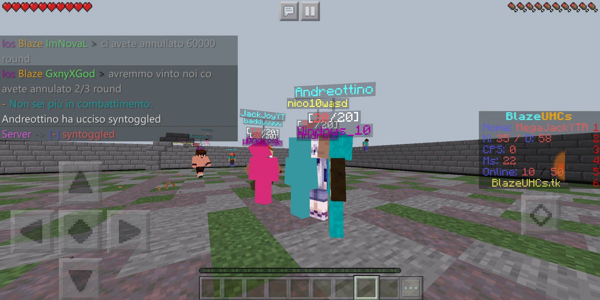 mcpeDRZ's tweet photo. ♦️ Clan Battle ♦️ 21/04/2020

🔷 DreamerZ 10 - 9 LosPvP 🔷
🔹 Formazione : 2vs2 - Only Pe
🔹 Server : BlazeUHCs

 ⭐️STAR PLAYER⭐️ : Nico10wasd + MegaJackYTR

•> https://t.co/zsD3h2Cadu
{💙} @mcprDRZ https://t.co/3yyP4anMFq
