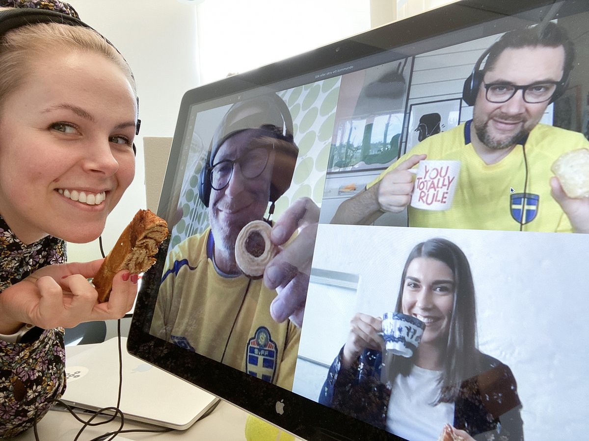 #GCPR #PHOTOCHALLENGE

In times like these, ’fika’ with the team is more important than ever. Right? Cheers to all our friends in the @GlobalComPR network, and 'thanks' for the challenge;).