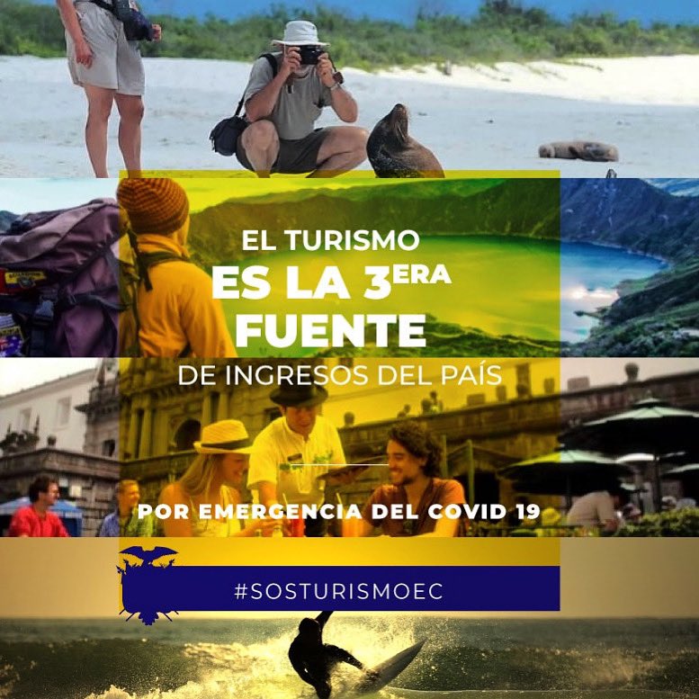 Sr Presidente <a href="/Lenin/">Lenín Moreno</a>  El turismo es la 3 era fuente más importante en nuestro país 🇪🇨, por favor no nos olvide. 
.
<a href="/TurismoEc/">Viceministerio de Turismo Ecuador 🇪🇨</a> <a href="/andrespaezec/">Andrés Páez</a> @polifiction_fr <a href="/CarlosVerareal/">Carlos Vera</a> @miltonperezsh <a href="/eluniversocom/">El Universo</a> <a href="/ottosonnenh/">Otto Sonnenholzner</a> <a href="/CynthiaViteri6/">Cynthia Viteri</a> <a href="/Martinminguchi/">Martin Pallares</a> @AndresCarrion2 <a href="/LaPosta_Ecu/">La Posta</a>
