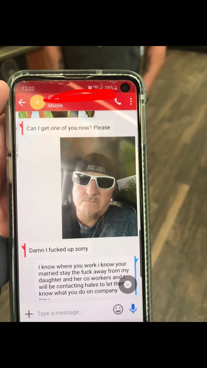 kelseyboo__'s tweet image. So I get creepers a lot where I work.But this one just wouldn’t stop. He left notes on my car multiple times, would be waiting for me when I got to work and no one could/would do anything. Because he hadn’t threatened me. Well my dad found out today and got it taken care of😂🤪