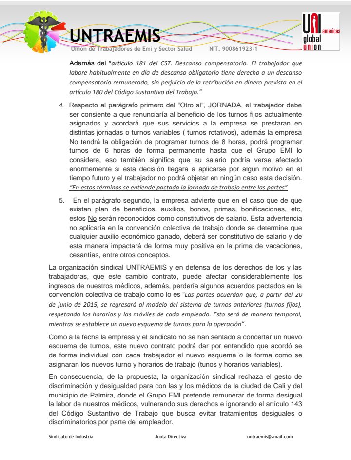 UNTRAEMIS NACIONAL tweet media